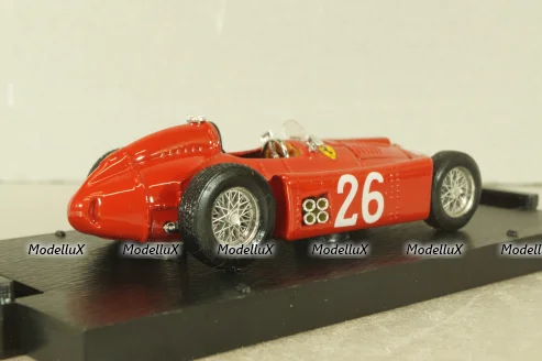 Ferrari D50  #26 Italia G.P 1956, Juan Manuel Fangio, Formula 1, red,  S024, Brumm 1:43