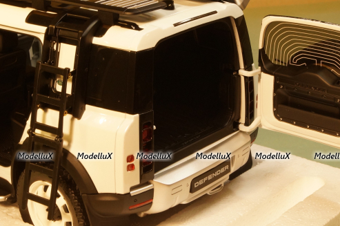 Land  Rover Defender 110, 2020, 30th Anniversary Edition, Fuji White, ALM810809, Almost Real 1:18