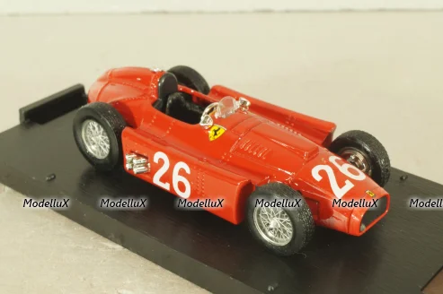 Ferrari D50  #26 Italia G.P 1956, Juan Manuel Fangio, Formula 1, red,  S024, Brumm 1:43
