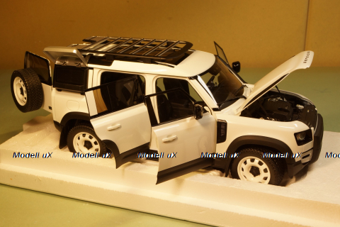 Land  Rover Defender 110, 2020, 30th Anniversary Edition, Fuji White, ALM810809, Almost Real 1:18