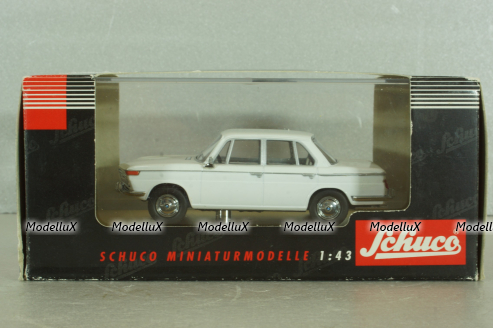 BMW 2000 1966, white, 02163, Schuco 1:43 Уценка!