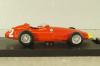 Maserati 250F HP 270 #2 G.P. Pescara 1957, Juan Manuel Fangio, Formula 1, red,  S025, Brumm 1:43