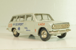 Ваз-2102 Rally Service, Ноябрь 1991г., Тантал/Радон 1:43