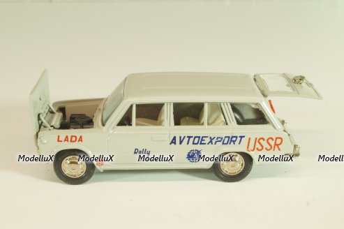Ваз-2102 Rally Service, Ноябрь 1991г., Тантал/Радон 1:43