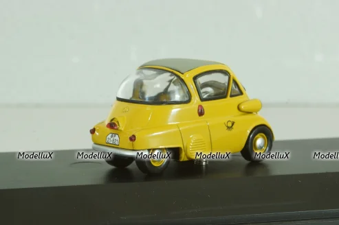 BMW Isetta 250 Deutsche Post 1955, yellow, 006726, Schuco 1:43