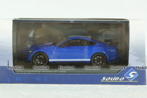 Ford Mustang GT500 Coupe 2020 blue, 4311501, Solido 1:43