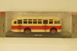 ЗИС-155 (1949-1957) бежево-красный, 04010B, Classicbus 1:43
