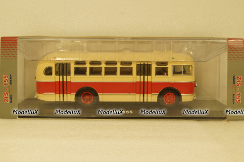 ЗИС-155 (1949-1957) бежево-красный, 04010B, Classicbus 1:43