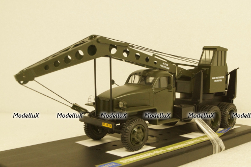 Studebaker US6 U3 6х6 Советская Армия автокран ADK III,МБК 1:43
