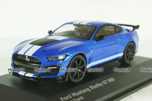 Ford Mustang GT500 Coupe 2020 blue, 4311501, Solido 1:43
