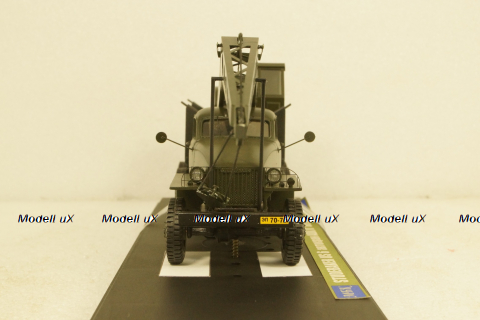 Studebaker US6 U3 6х6 Советская Армия автокран ADK III,МБК 1:43