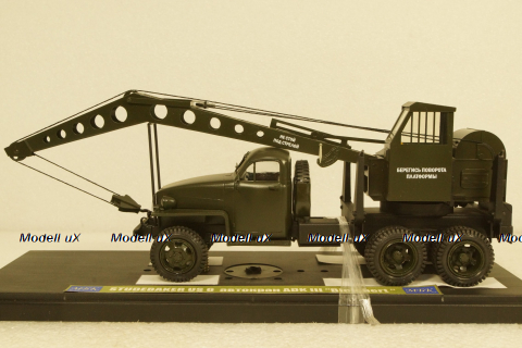 Studebaker US6 U3 6х6 Советская Армия автокран ADK III,МБК 1:43