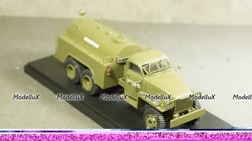 Studebaker US6 U3 6х6 Советская Армия автокран ADK III,МБК 1:43