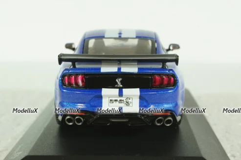 Ford Mustang GT500 Coupe 2020 blue, 4311501, Solido 1:43