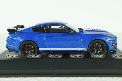 Ford Mustang GT500 Coupe 2020 blue, 4311501, Solido 1:43