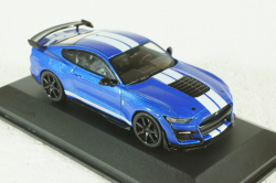 Ford Mustang GT500 Coupe 2020 blue, 4311501, Solido 1:43 Уценка!