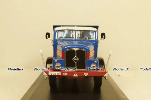 IFA H6 Kipper, dump truck 1957, blue, IST302T, IST 1:43