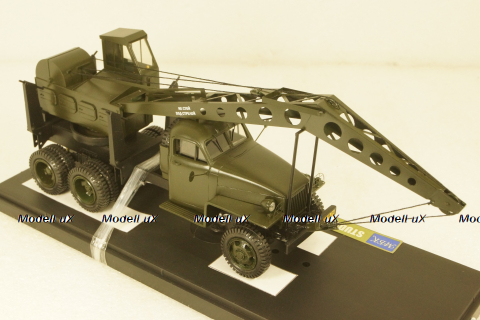 Studebaker US6 U3 6х6 Советская Армия автокран ADK III,МБК 1:43