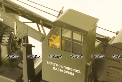 Studebaker US6 U3 6х6 Советская Армия автокран ADK III,МБК 1:43