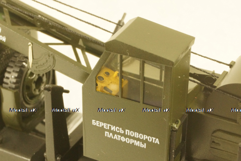 Studebaker US6 U3 6х6 Советская Армия автокран ADK III,МБК 1:43