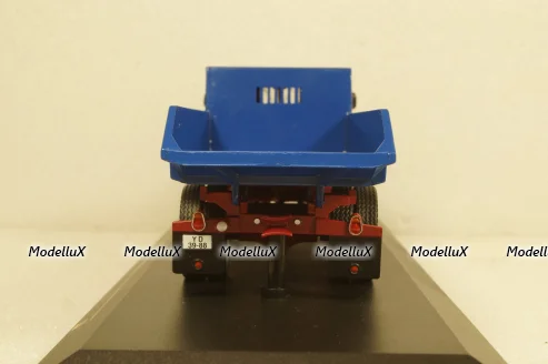 IFA H6 Kipper, dump truck 1957, blue, IST302T, IST 1:43