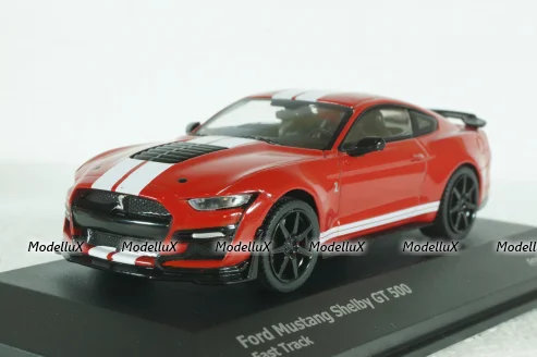 Ford Mustang GT500 Coupe 2020 red, 4311502, Solido 1:43