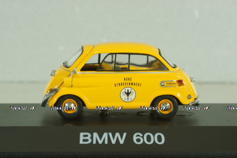 BMW 600 ADAC 1957, yellow, 02344, Schuco 1:43