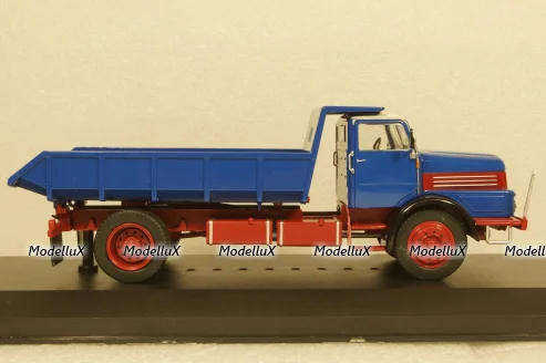 IFA H6 Kipper, dump truck 1957, blue, IST302T, IST 1:43