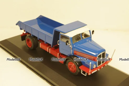 IFA H6 Kipper, dump truck 1957, blue, IST302T, IST 1:43