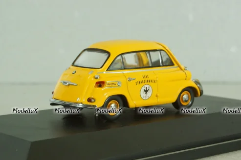 BMW 600 ADAC 1957, yellow, 02344, Schuco 1:43