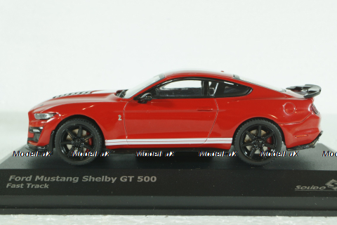 Ford Mustang GT500 Coupe 2020 red, 4311502, Solido 1:43