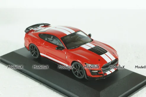 Ford Mustang GT500 Coupe 2020 red, 4311502, Solido 1:43