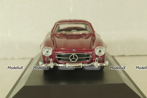 Mercedes-Benz 300 SL "Gullwing" (W198) 1955, dark red, 077681, Schuco 1:43