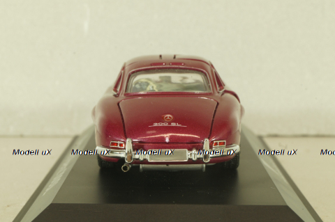 Mercedes-Benz 300 SL "Gullwing" (W198) 1955, dark red, 077681, Schuco 1:43