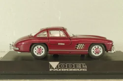 Mercedes-Benz 300 SL "Gullwing" (W198) 1955, dark red, 077681, Schuco 1:43