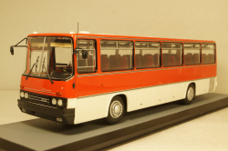 Икарус-256.54 красно-белый, DEMPRICE 1:43