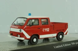 Volkswagen T3a Doka (typ 247) double cabine 1979, Feuerwehr, Premium Classixxs 1:43