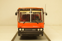 Икарус-256.54 красно-белый, DEMPRICE 1:43