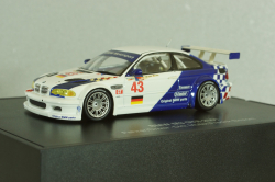 BMW M3 GTR (E46) #43 2001 D.Muller/F.Ekblom, white, 80420139180, Minichamps 1:43