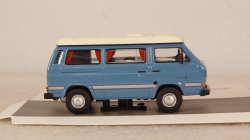 Volkswagen T3a Camper blue, 20220, Schuco 1:64