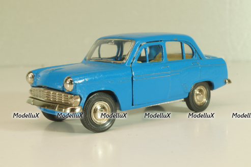 Москвич-403 А7, синий, Тантал/Радон 1:43