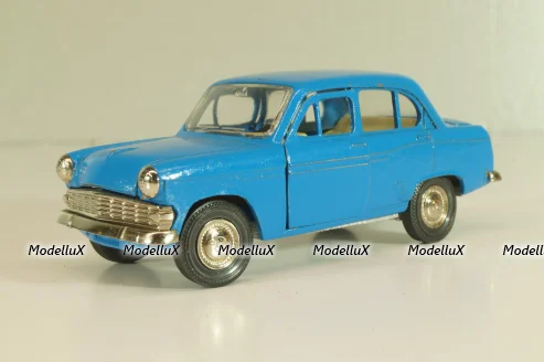 Москвич-403 А7, синий, Тантал/Радон 1:43