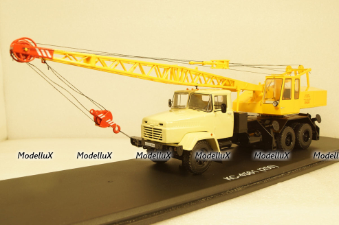Автокран КРАЗ-250 КС-4561, SSM1395, SSM 1:43