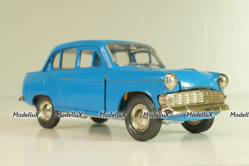 Москвич-403 А7, синий, Тантал/Радон 1:43