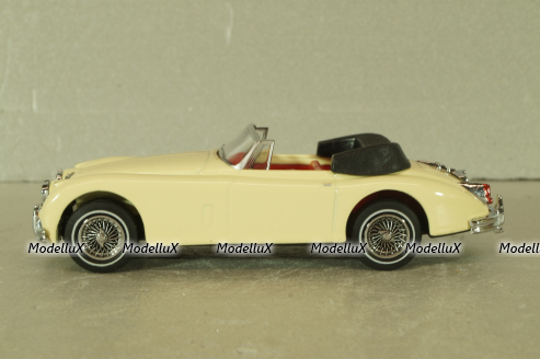 Jaguar XK150 Drop Head Coupe 1957, cream, DY036/A, Dinky 1:43