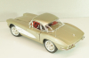 Chevrolet Corvette (С1) 1961, silver grey, AMM1151, AutoWorld 1:18  