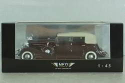 Cadillac Fleetwood allweather phaeton 1933, brown, 45765, NEO 1:43