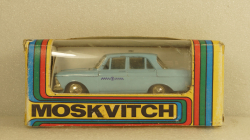 Москвич-408 Такси голубой, Тантал/Радон 1:43