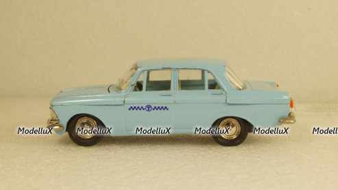 Москвич-408 Такси голубой, Тантал/Радон 1:43