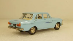 Москвич-408 Такси голубой, Тантал/Радон 1:43